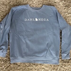 Comfort Colors Slate Blue long Sleeve T-Shirt - Dahlongea Georgia